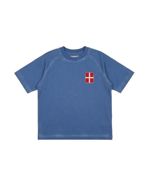 COMO 1907 Blue Retro Heritage Tee for men