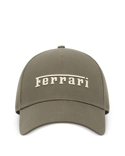 Ferrari Natural Cotton Hat for men