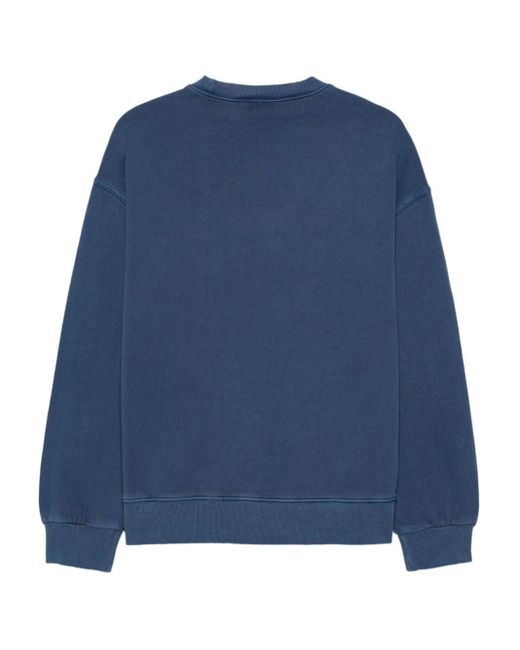 Carhartt Blue Nelson Cotton Sweatshirt for men
