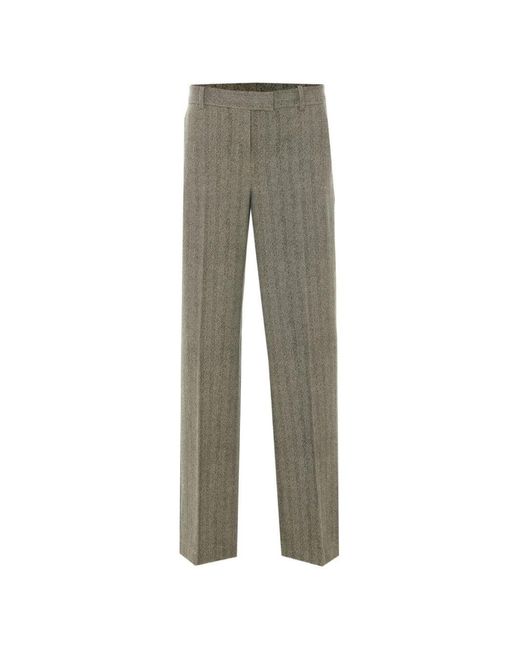 Circolo 1901 Gray Cotton Trousers