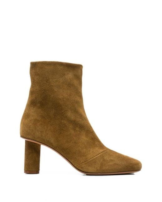 Forte_forte Brown Suede Leather Ankle Boots
