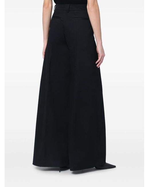 THE LATEST Black Alma Cotton Trousers