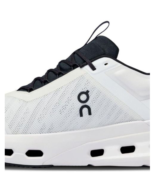 On Shoes White Cloudnova Sneakers for men