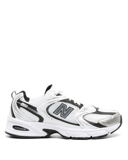 New Balance White 530 Low-top Sneakers for men
