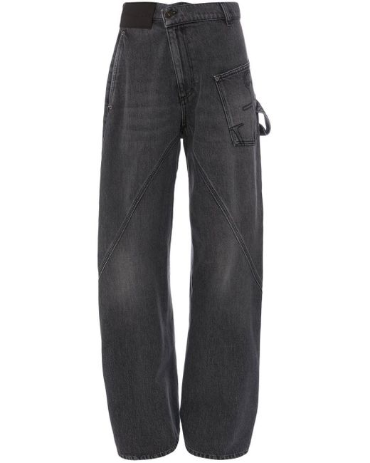 J.W. Anderson Gray Twisted Workwear Jeans