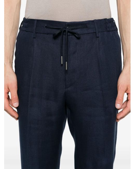 Tagliatore Blue Icoman Trousers for men