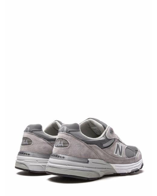 New Balance White Sneaker 993 for men