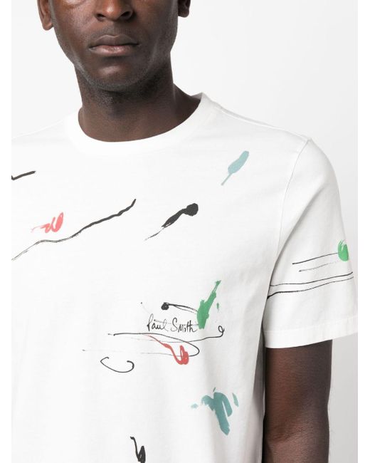paul smith printed t shirts