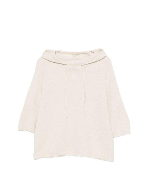 Fabiana Filippi White Wool Blend Sweater