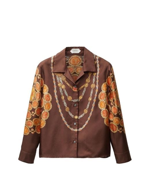 Camicia di Versace in Brown