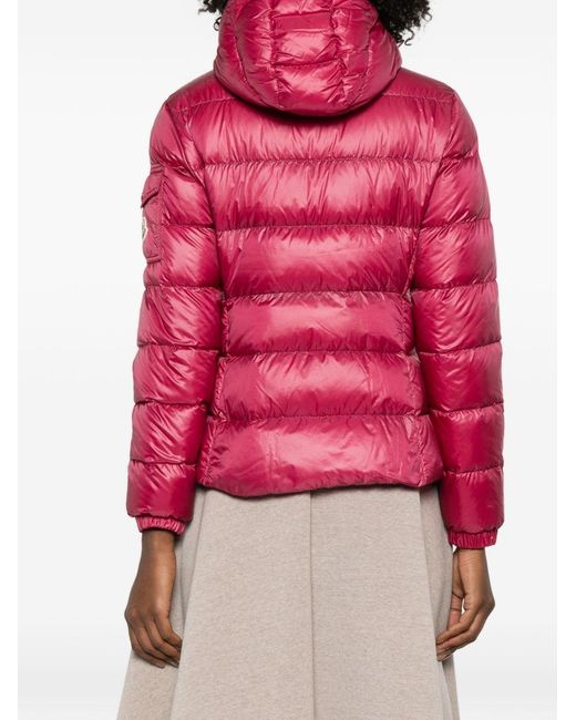 Moncler Red Glesse Short Down Jacket