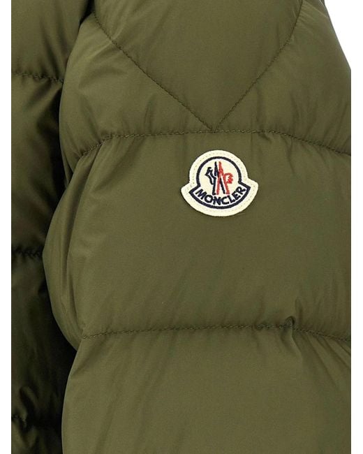 Moncler Green Laveraet Down Jacket for men