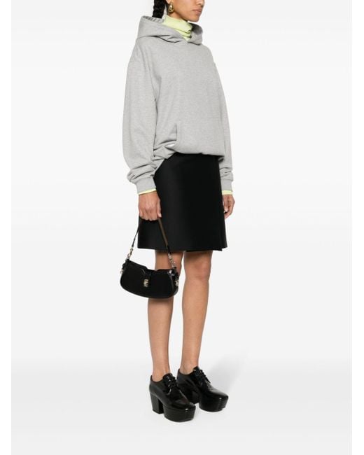 Gucci Black Moon Side Mini Leather Shoulder Bag