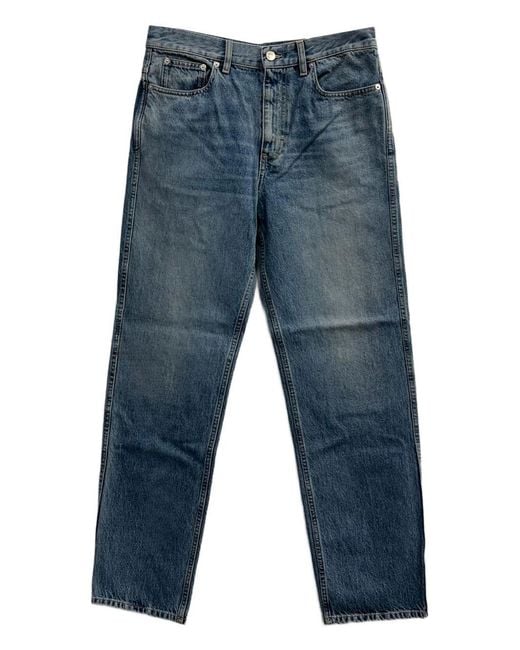 Gucci Blue Denim Cotton Jeans for men