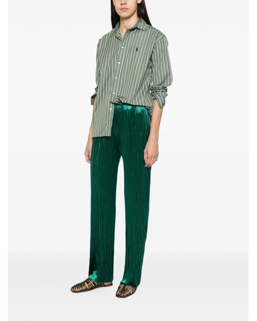 Forte_forte Green Pleated Trousers