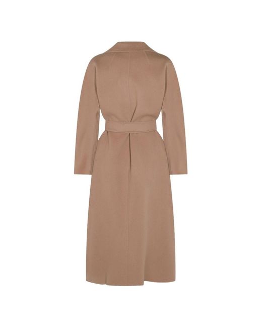 Max Mara Natural Wool Long Coat