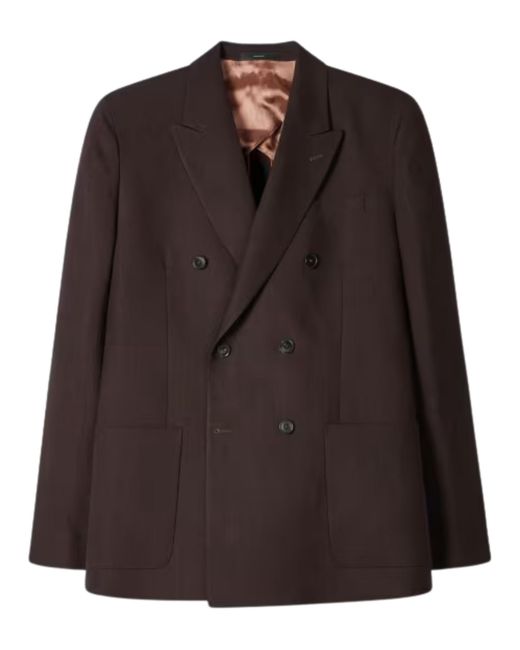 Paul Smith Brown Two-Button Jacket for men