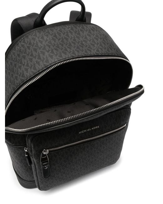 Michael Kors Black Hudson Backpack for men