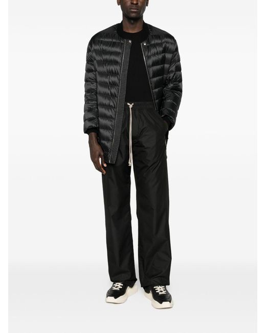 Moncler Black Nylon Parka Coat