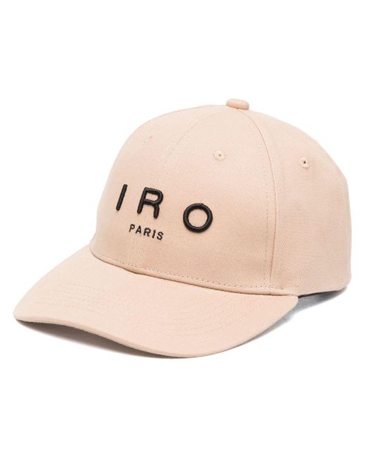 IRO Natural Logo-embossed Cotton Cap
