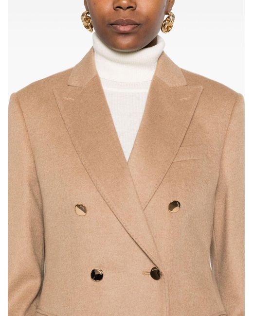 Blazer Doppiopetto di Max Mara in Natural