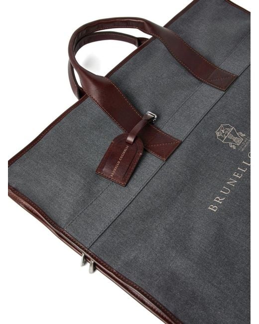Brunello Cucinelli Black Suit Cover