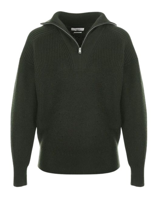 Isabel Marant Green Row Neck Sweather Benny for men