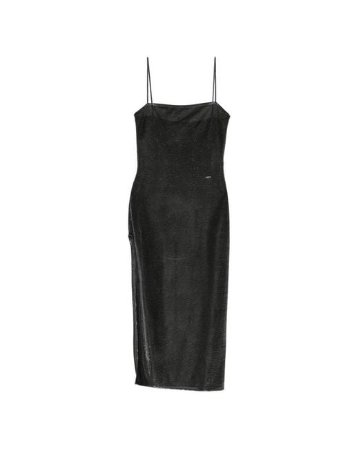 Gucci Black Jersey Midi Dress