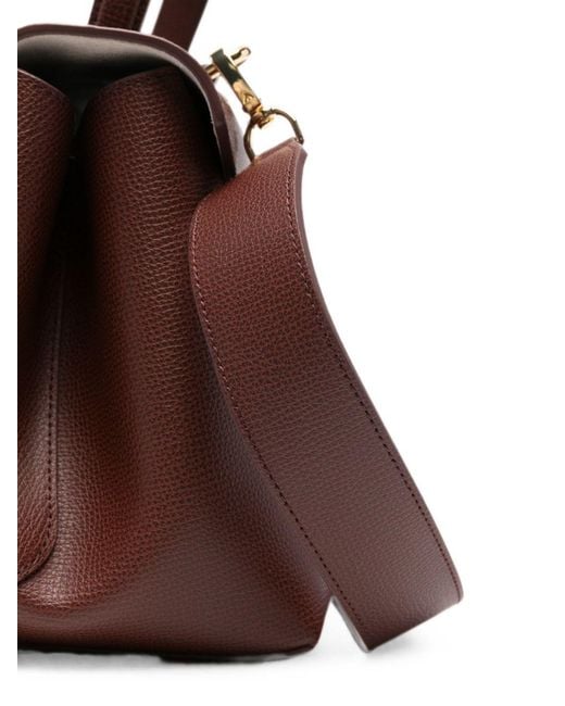 Emporio Armani Brown Medium Leather Handbag