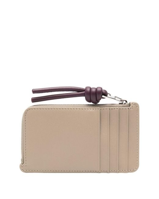 Loewe Natural Knot Leather Card Case