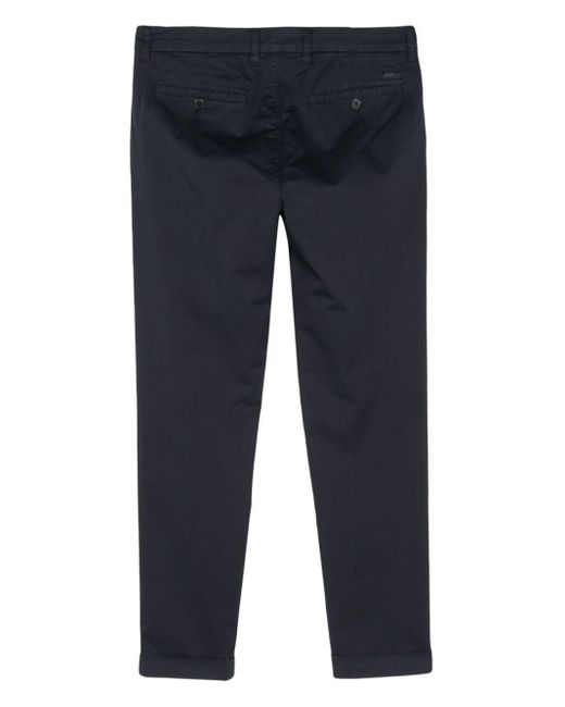 Fay Blue Capri Straight-leg Trousers for men