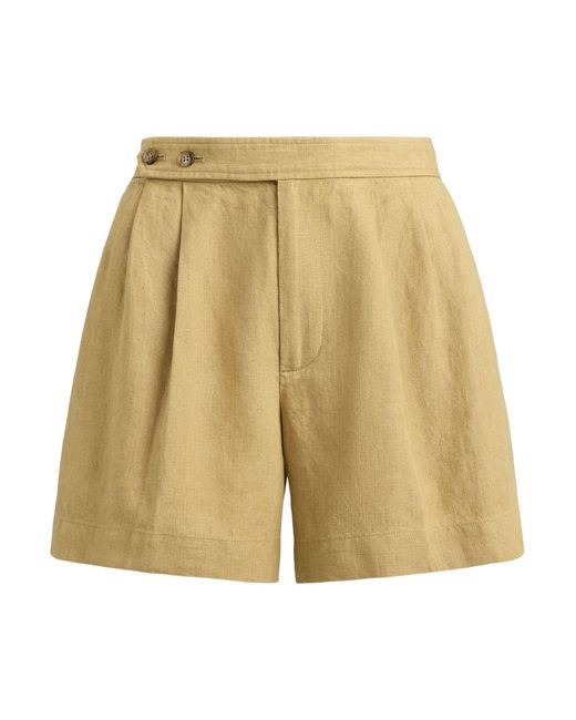 Ralph Lauren Natural Linen Shorts