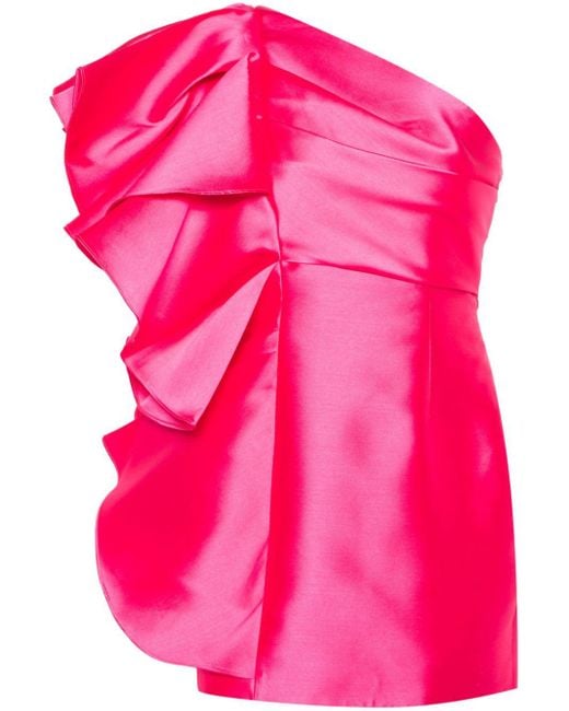 Solace London Pink The Rio Mini Dress