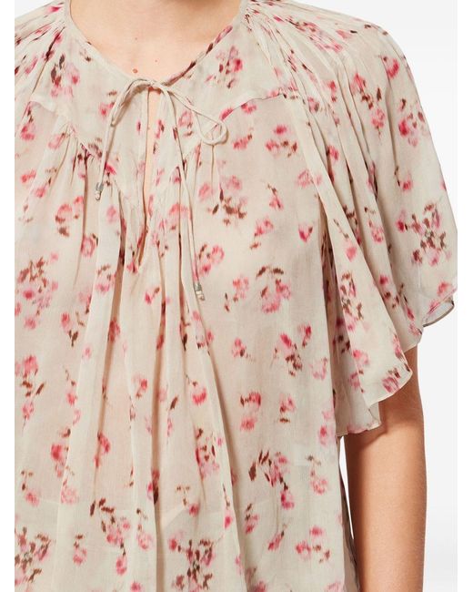 Isabel Marant Pink Neslya Top