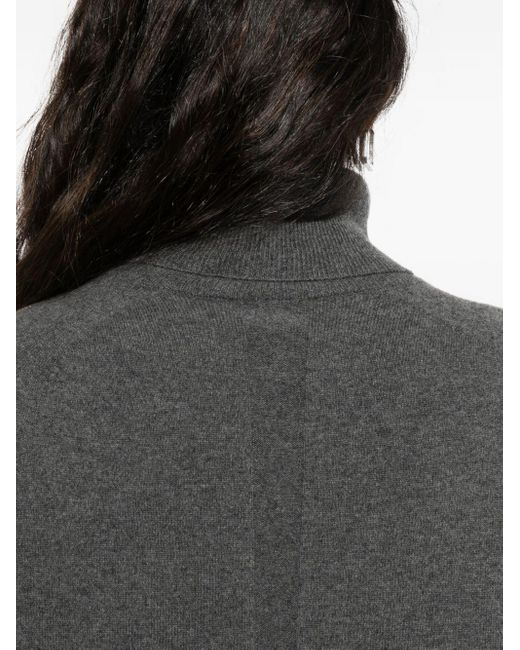 Semicouture Natural Emeraude Wool And Cashmere Jumper