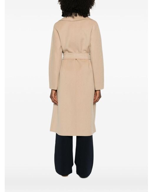 Max Mara Natural Wool Long Coat