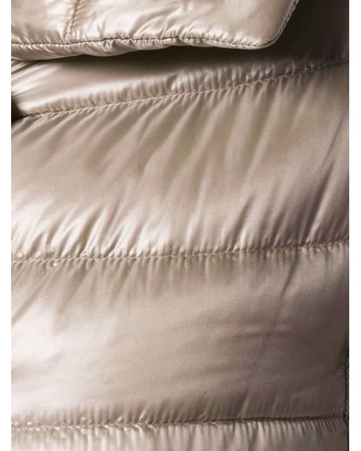 Herno Gray Aminta Nylon Cape