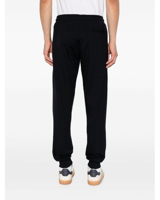 Paul Smith Black Cotton Blend Sweatpants for men