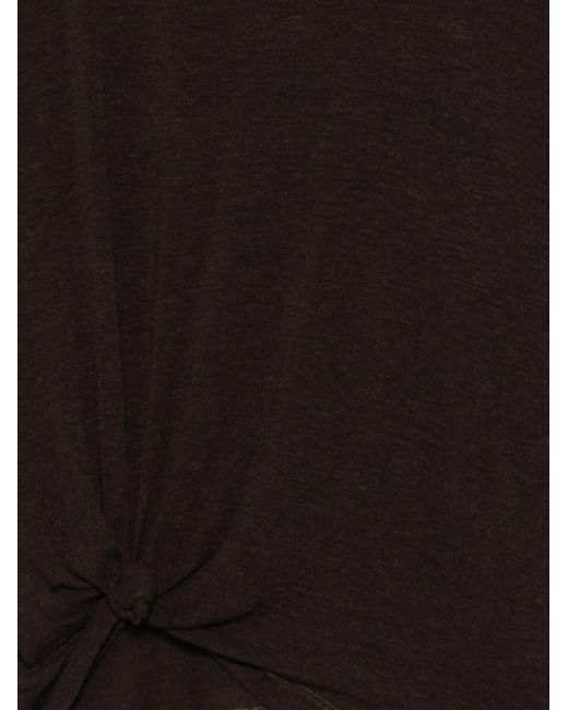 Alysi Black Knot Crewneck Sweater