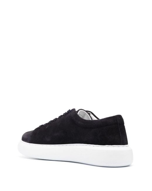 Peuterey Black Sneakers With Logo for men