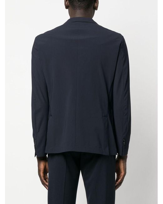 Pmds Blue Single Breasted Jacket for men