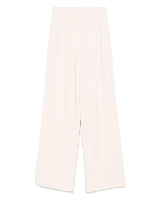Dries Van Noten White Hartia Cotton Trousers