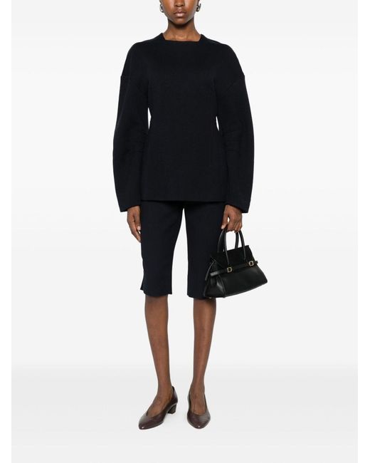 Max Mara Black Crew Neck Sweater