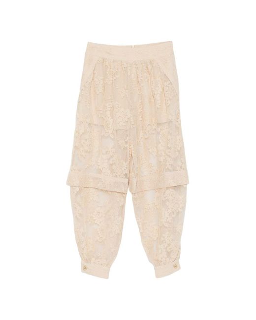 Zimmermann Natural Luna Harem Trousers