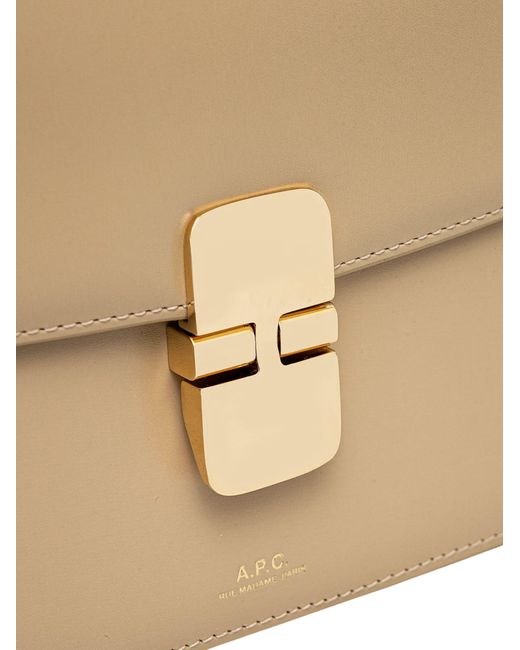 A.P.C. Natural Virginie Box Bag