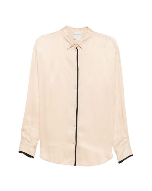 Forte_forte Natural Lining Details Shirt