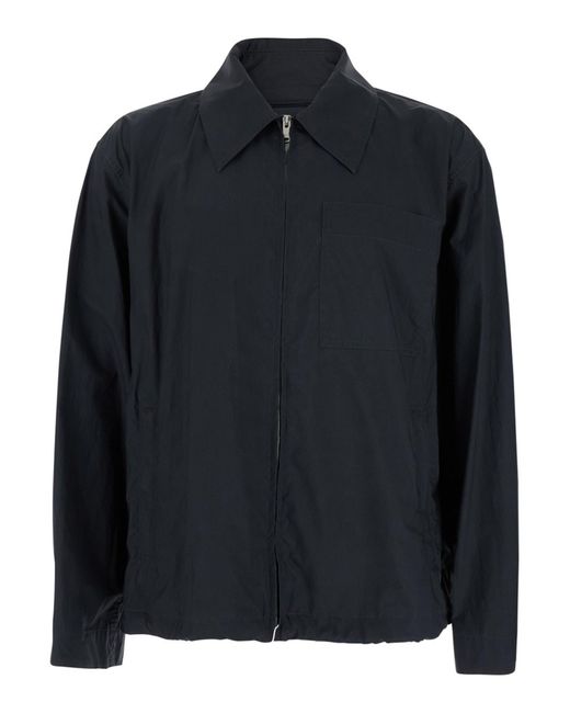 Bottega Veneta Black Jacket With Logo for men
