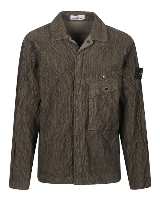 Camicia di Stone Island in Green da Uomo