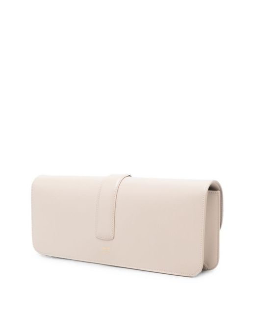 Khaite Natural Blake Leather Clutch