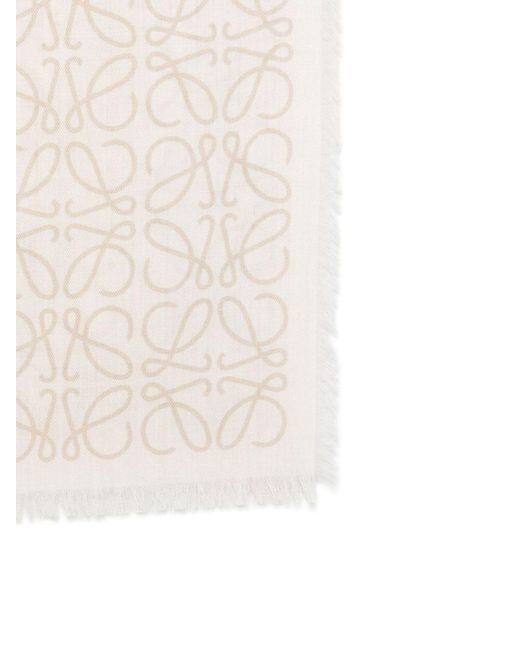 Sciarpa di Loewe in White